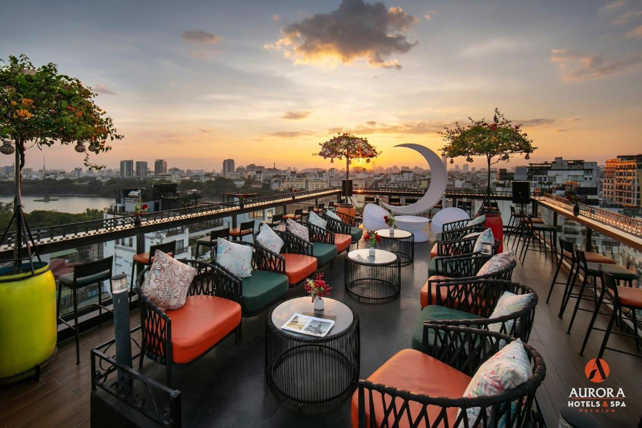 Aurora Premium - A Lifestyle Hotel Hanoi Exterior foto