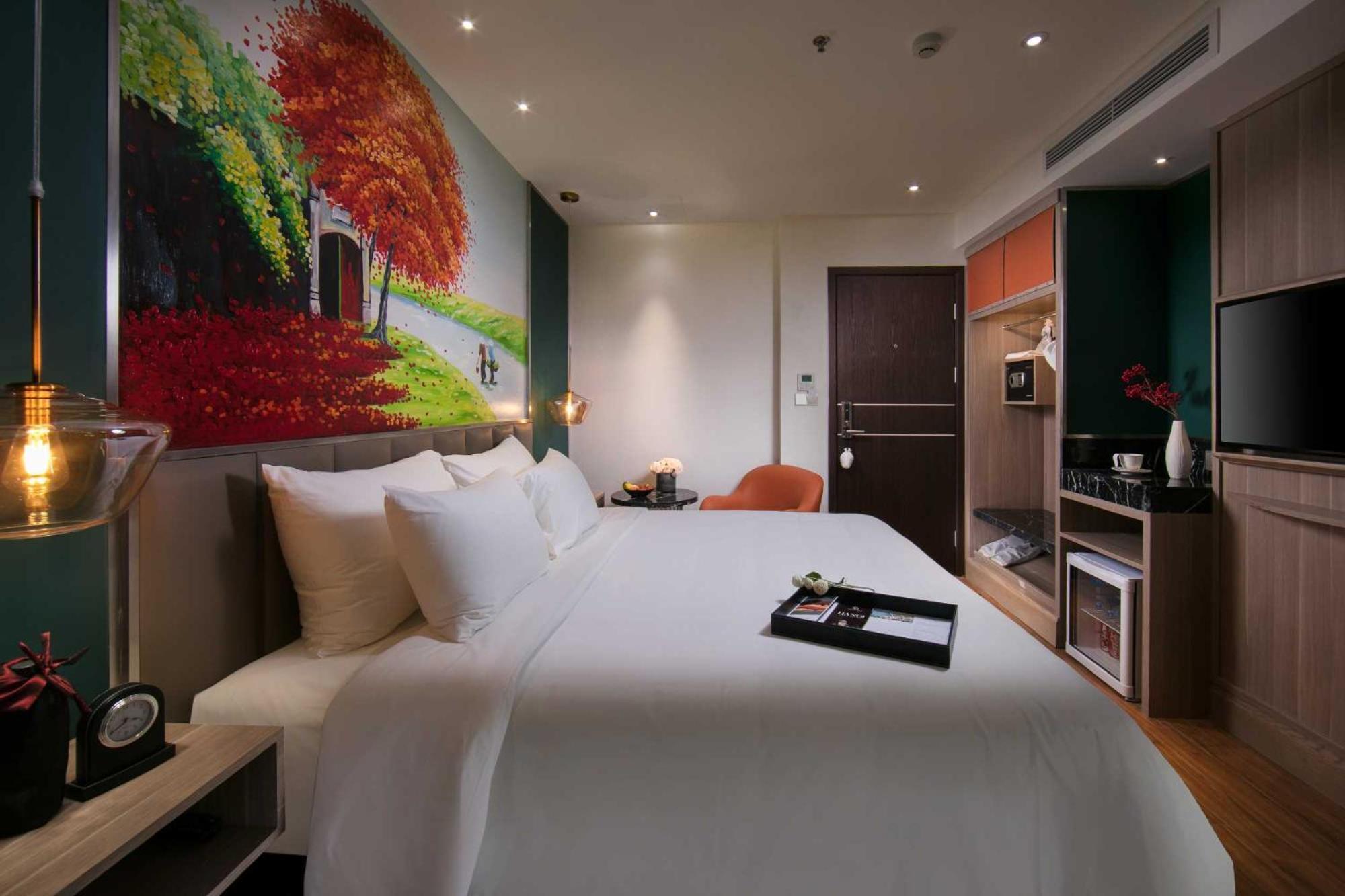 Aurora Premium - A Lifestyle Hotel Hanoi Exterior foto